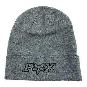 Fox Racing Beanie Gray Knit